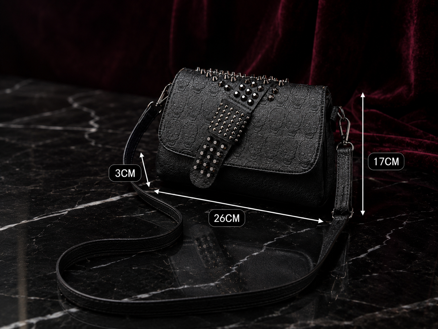 The Graveborn Crossbody Bag