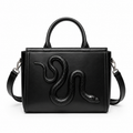 Serpent Leather Tote