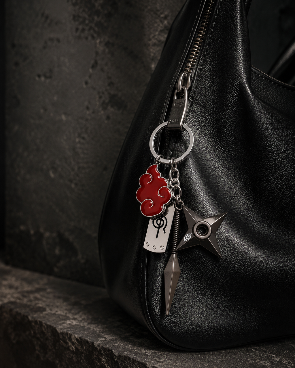Crimson Shinobi Bag Charm