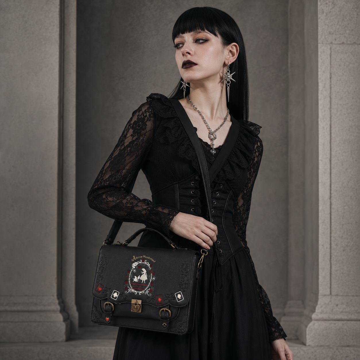 The Wonderland Nocturne Satchel