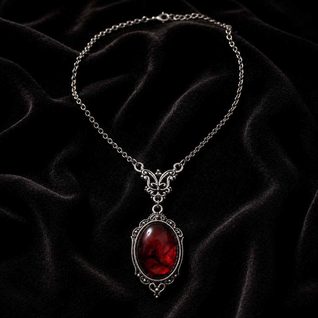 The Crimson Reliquary Pendant