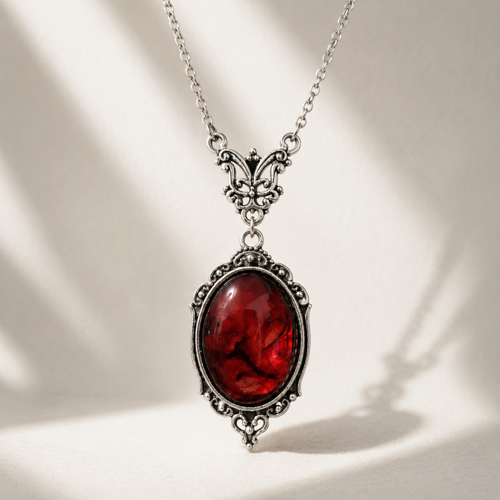The Crimson Reliquary Pendant