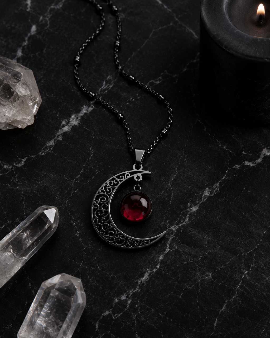 The Nocturne Moon Pendant